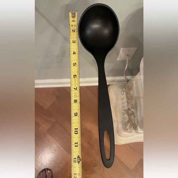 Tramontina Ability Nylon Conchal Ladlel Spoon Black Stir - Picture 8 of 10